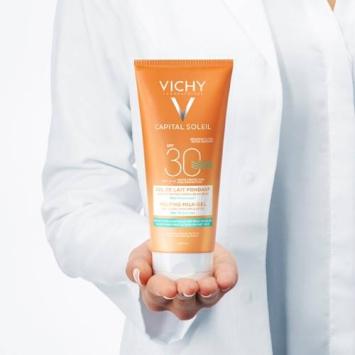 Vichy Capital Soleil Ultra Smeltende Melk-Gel SPF30 Zonbescherming 200ml